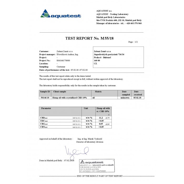 Конопляное (КБД) масло CBD Oil 3000mg GeNO 30 мл. — изображение 2